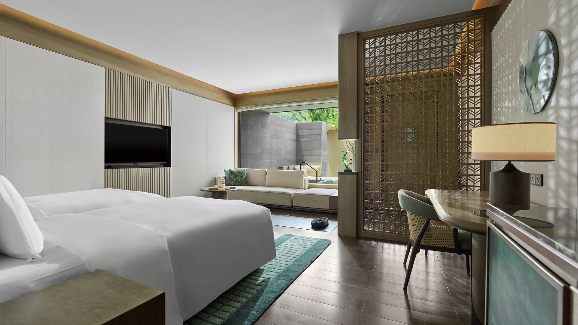 BTCNSS 养修轩庭院双床房Serenity Room - Twin (2)